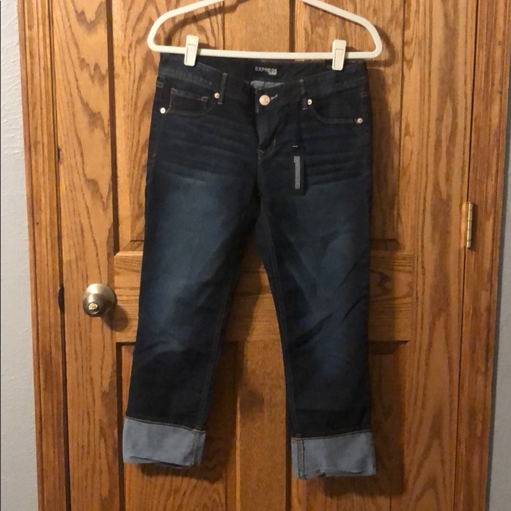 Express Stella Crop Jeans